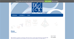 Desktop Screenshot of dandcsupplies.co.uk